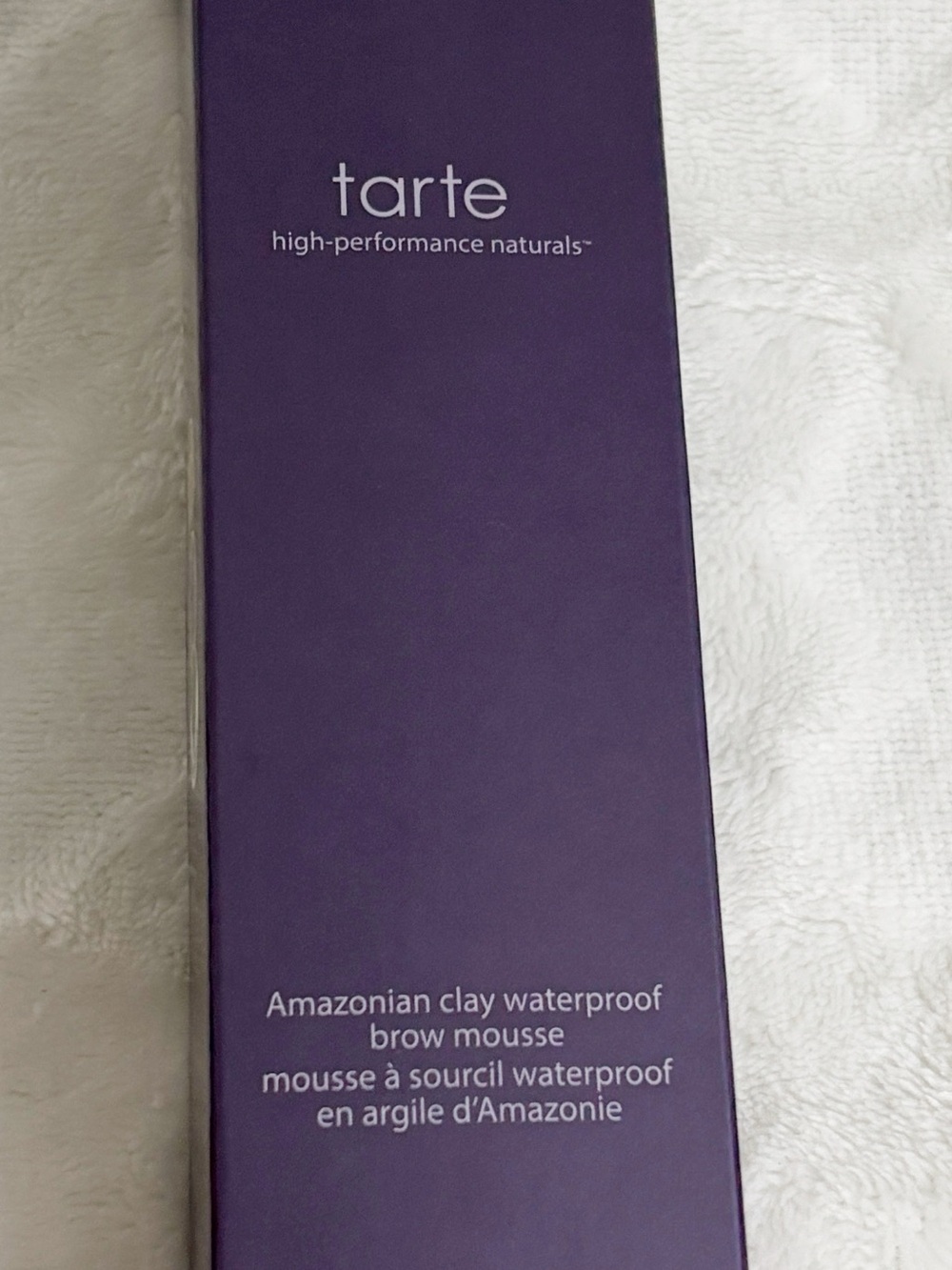 Tarte, Medium Brown Amazonian Clay Waterproof Brow Mousse with Brush, 0.12 oz.